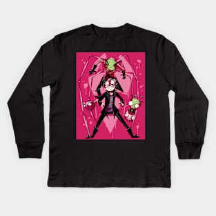 Invader Zim Kids Long Sleeve T-Shirt